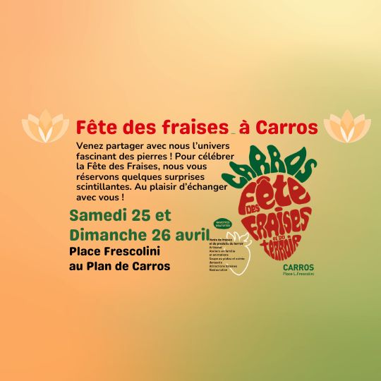 Fête des Fraises samedi et dimanche 25 et 26 avril 2026