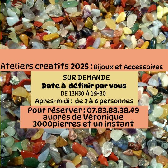 Atelier Création,  dates à déterminer par vous