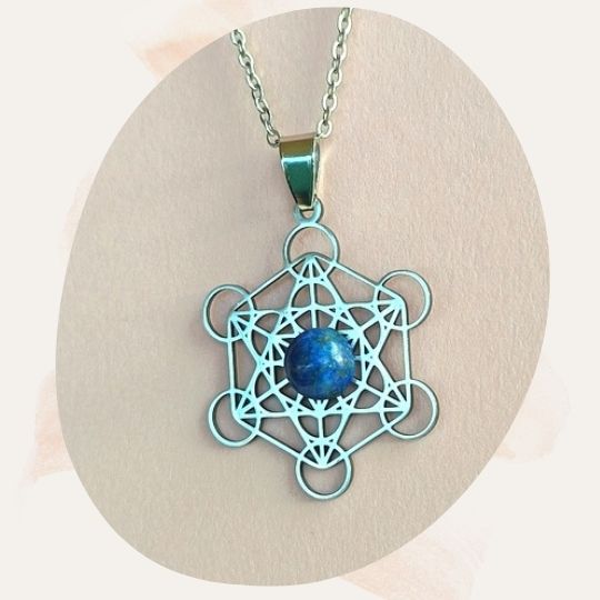 Pendentif Métatron en Lapis Lazuli