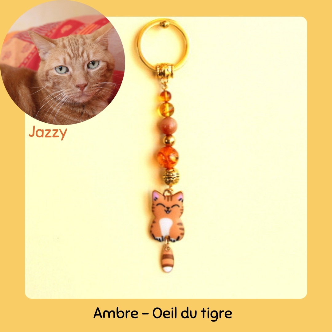 Porte-clefs Chat  pour la Journée internationale des chats